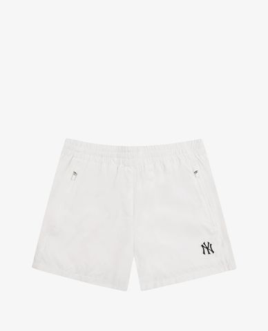  MLB - Quần short nữ lưng thun Basic Nylon Logo 