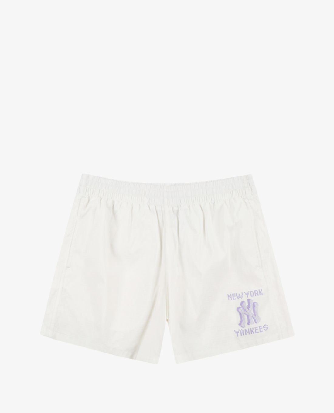 MLB - Quần short nữ lưng thun Play Nylon