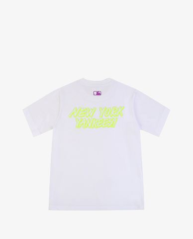  MLB - Áo thun cổ tròn ngắn tay Base Logo 