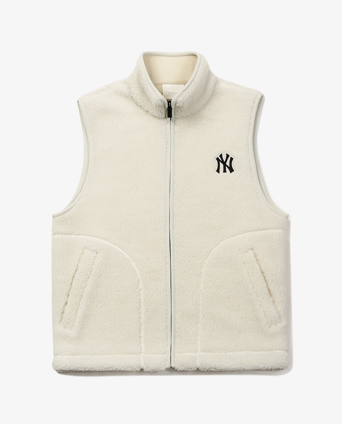 MLB - Áo khoác lông không tay phối zip Wool Fleece