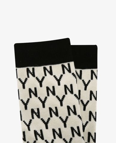  MLB - Vớ cổ cao Monogram 