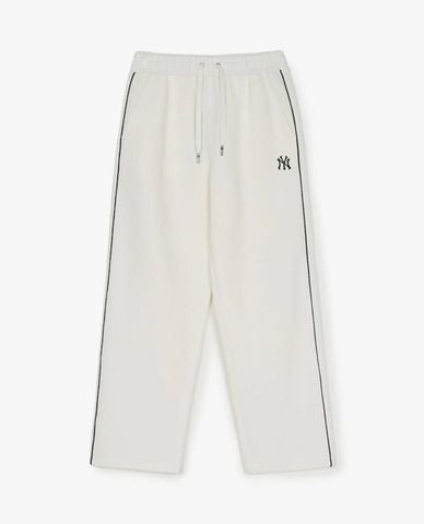  MLB - Quần dài unisex ống rộng Jacquard Dia Monogram 