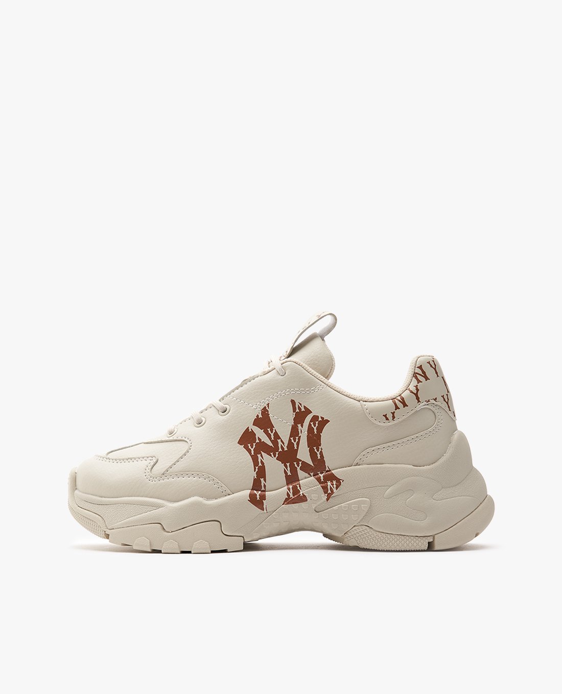 MLB - Giày sneakers unisex cổ thấp Big Ball Chunky Classic Monogram