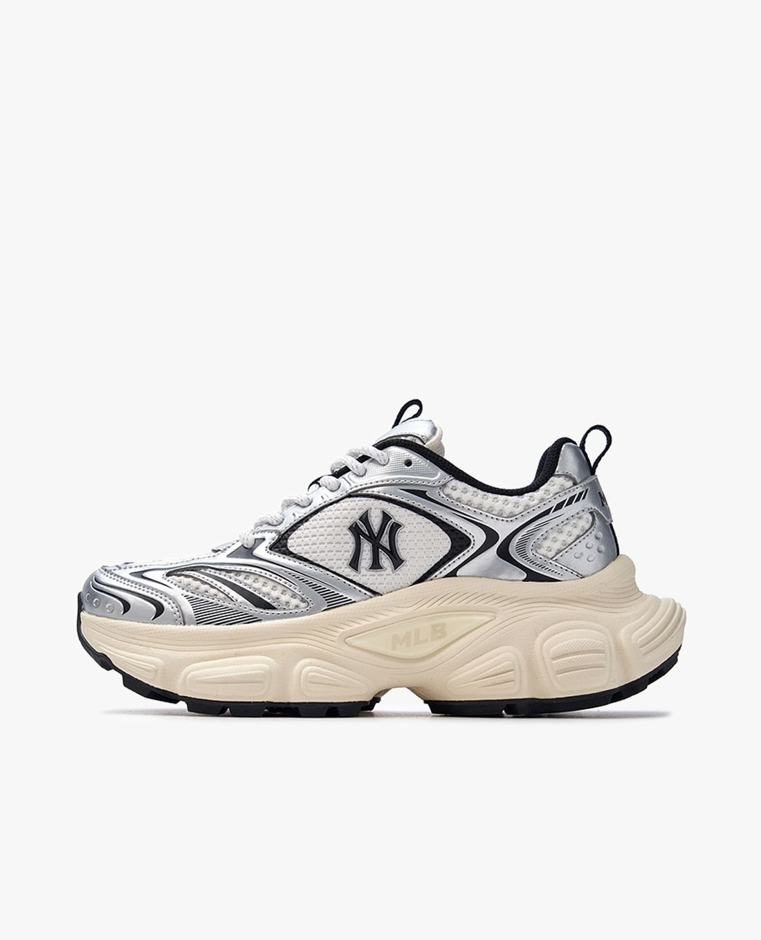 スニーカー MLB Korea Winner Chunky NY Ivory 3ASHWD15N-50IVS MLB - Giày sneakers unisex cổ thấp Winner Chunky MLB Việt Nam