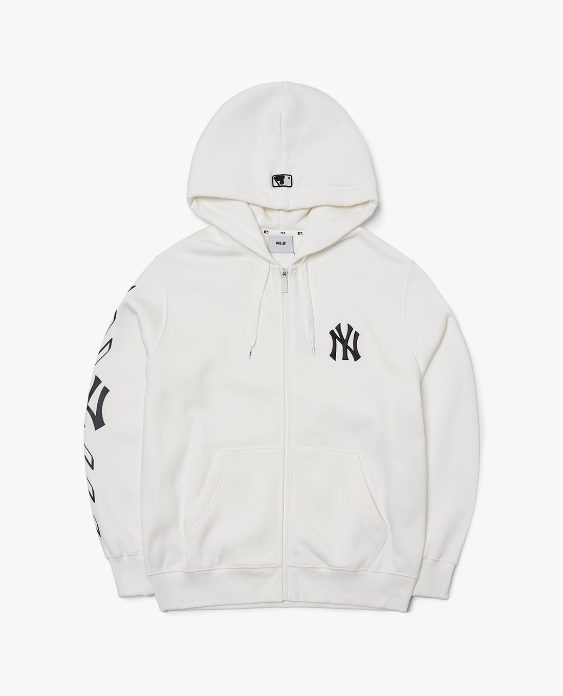 MLB - Áo khoác tay dài phối mũ trùm Thin Ball Raising