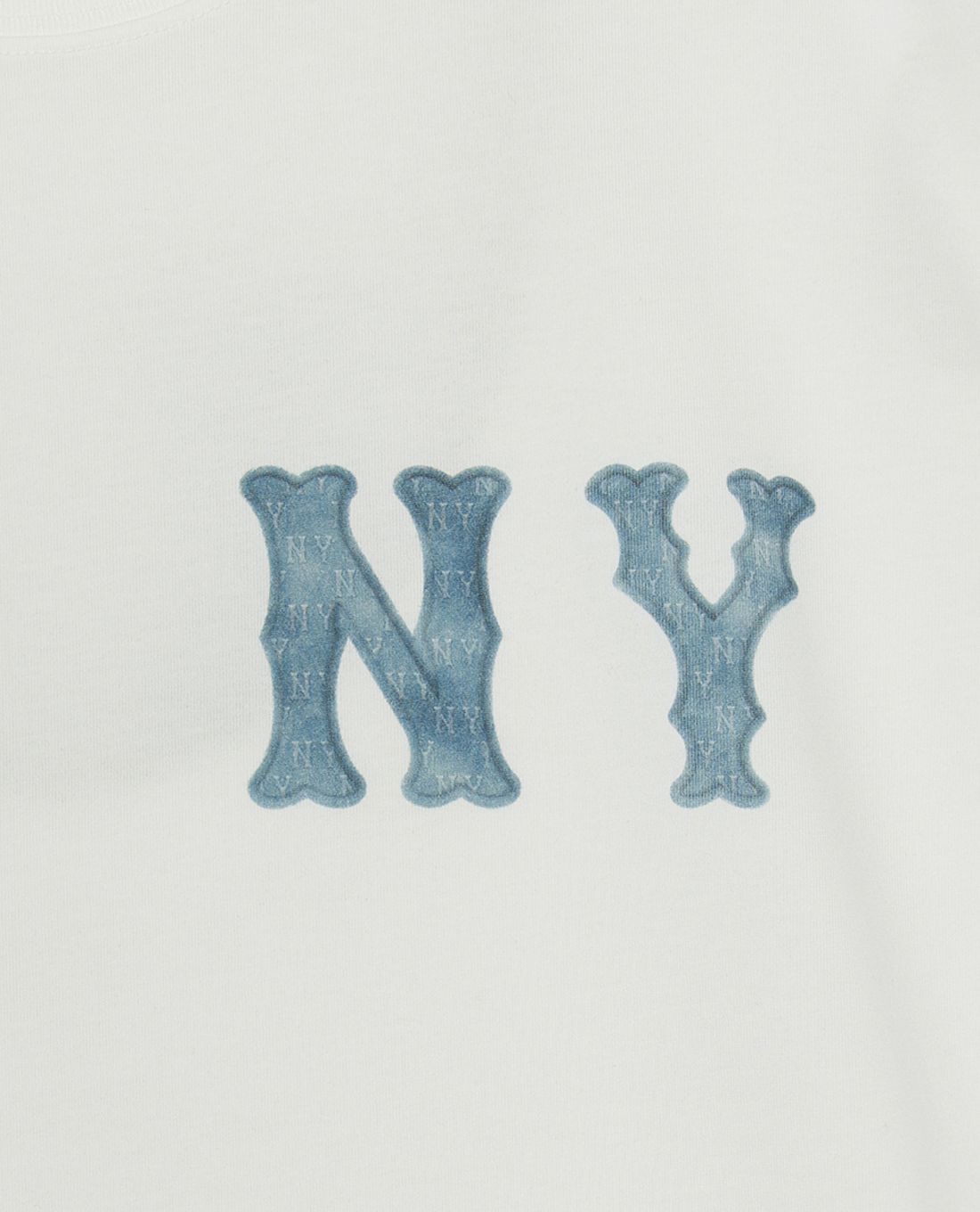 MLB - Áo thun unisex tay ngắn Basic Denimlike Coopers