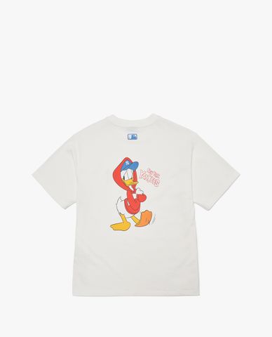  MLB - Áo thun phom suông MLB x Disney 