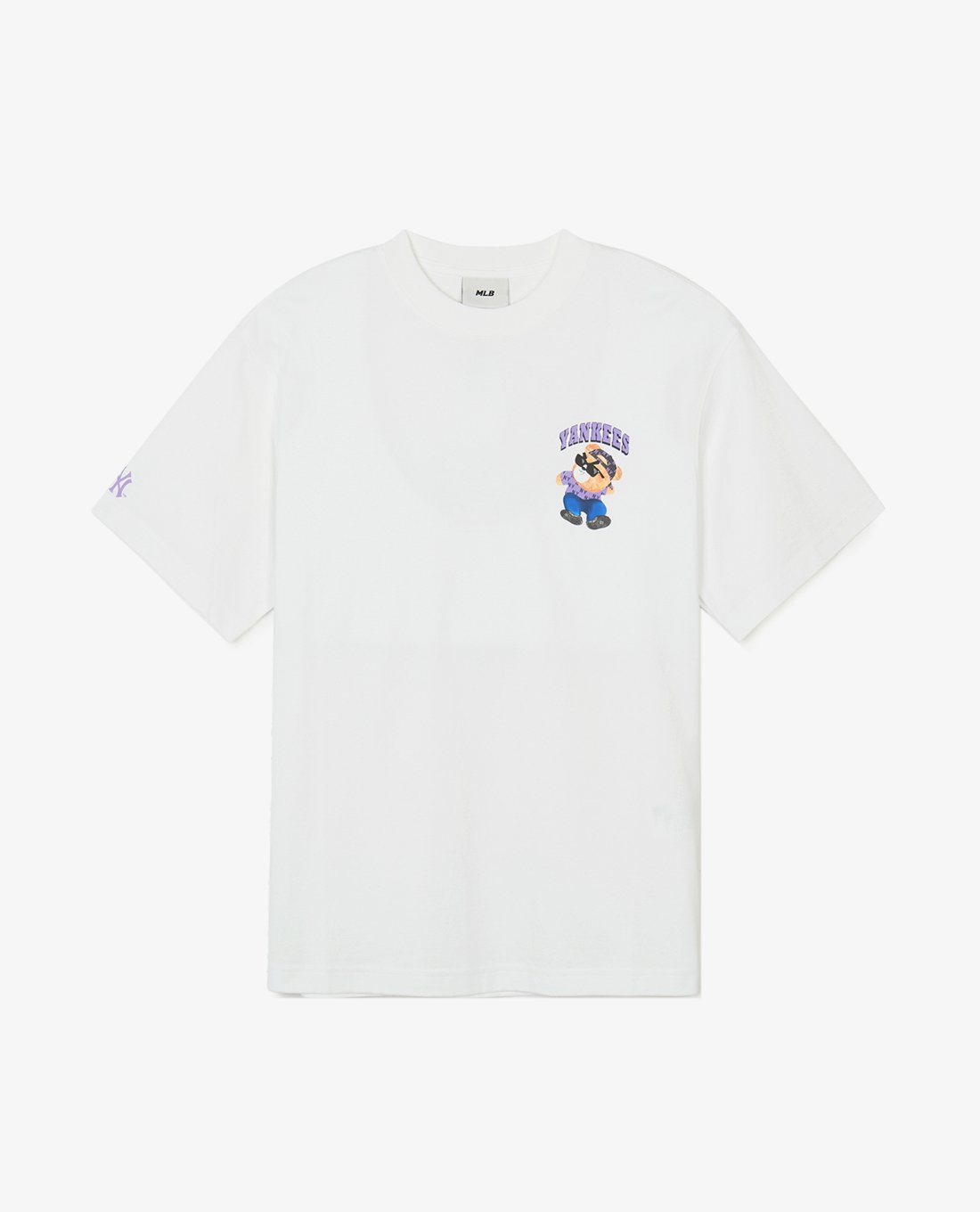 MLB - Áo thun unisex cổ tròn tay ngắn Varsity Mega Bear Overfit