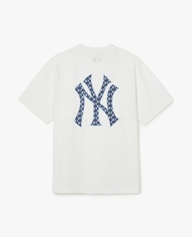  MLB - Áo thun unisex cổ tròn tay ngắn Classic Monogram Biglux 