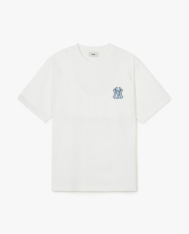  MLB - Áo thun unisex cổ tròn tay ngắn Classic Monogram Biglux 