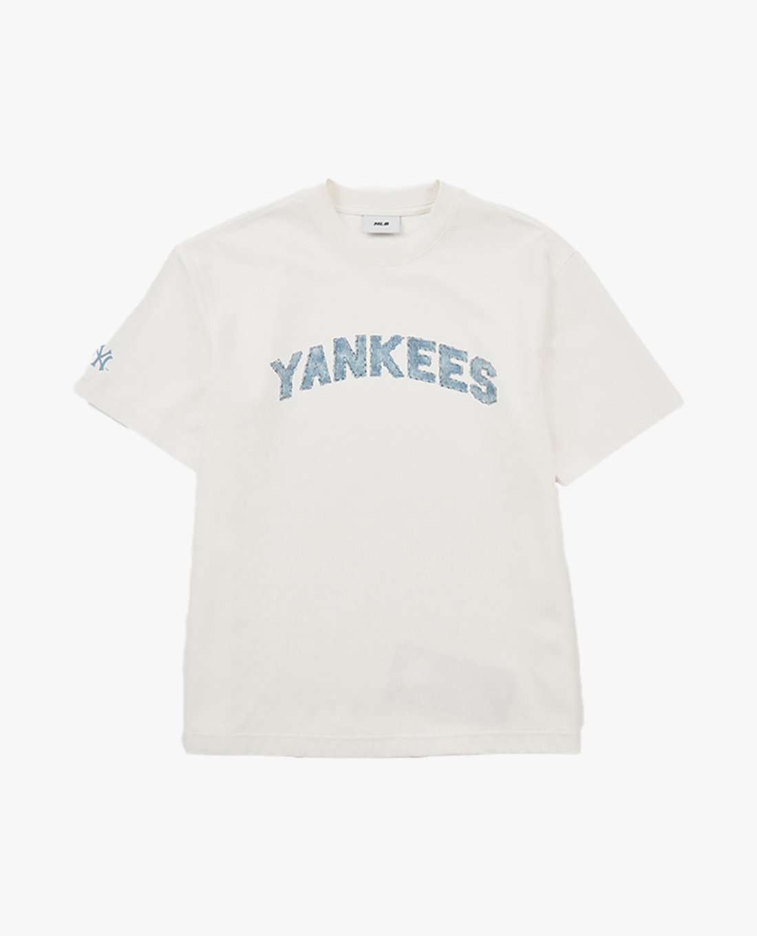 ◆MLB Korea◆ Culsive lettering denim color combination unst 3ACPDS14N-50INS-l.jpg