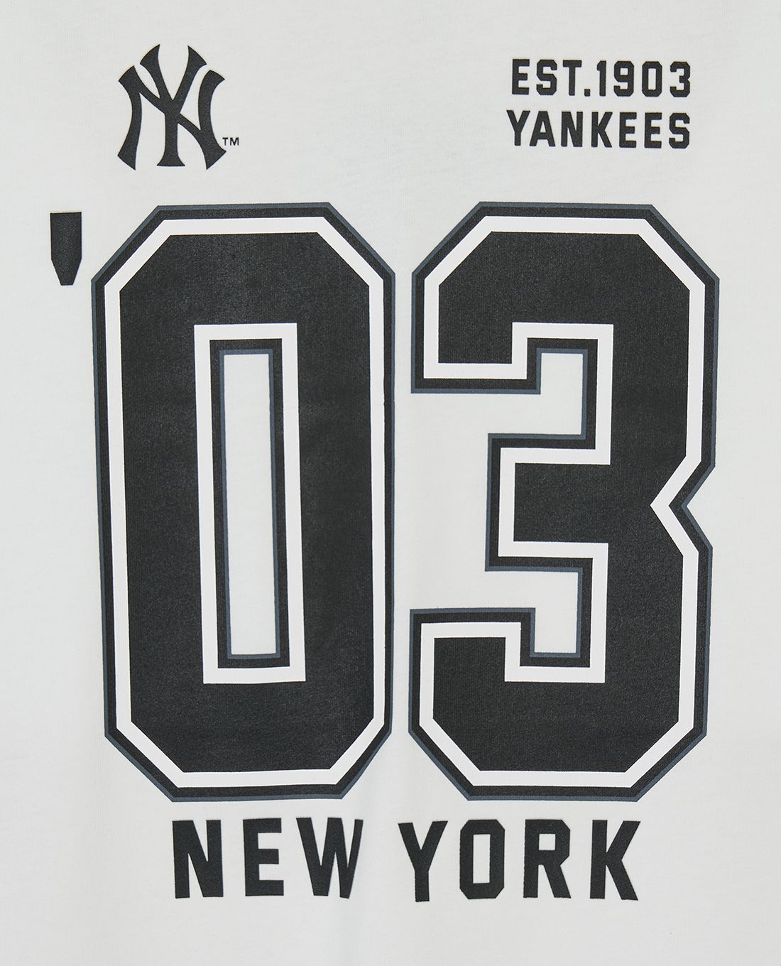 MLB - Áo thun unisex cổ tròn tay ngắn Sportive Varsity Track