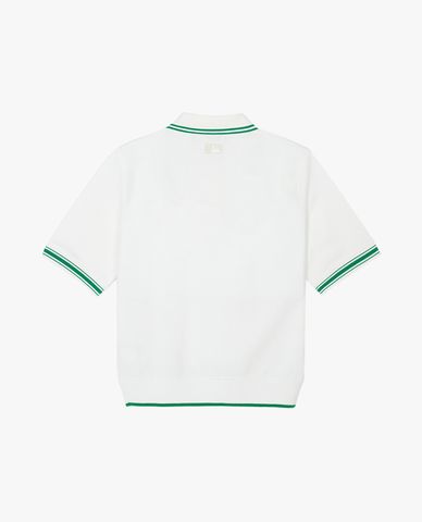  MLB - Áo polo nữ cổ bẻ tay ngắn Basic Small Logo 