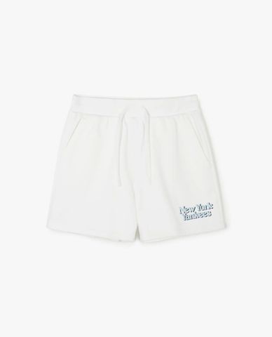  MLB - Quần shorts nữ ống rộng lưng thun Varsity 