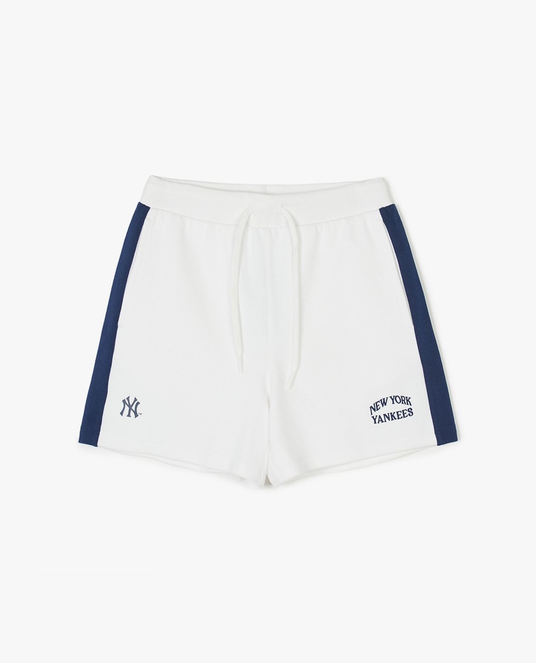 MLB - Quần shorts nữ ống rộng lưng thun Sporty Varsity Color Scheme