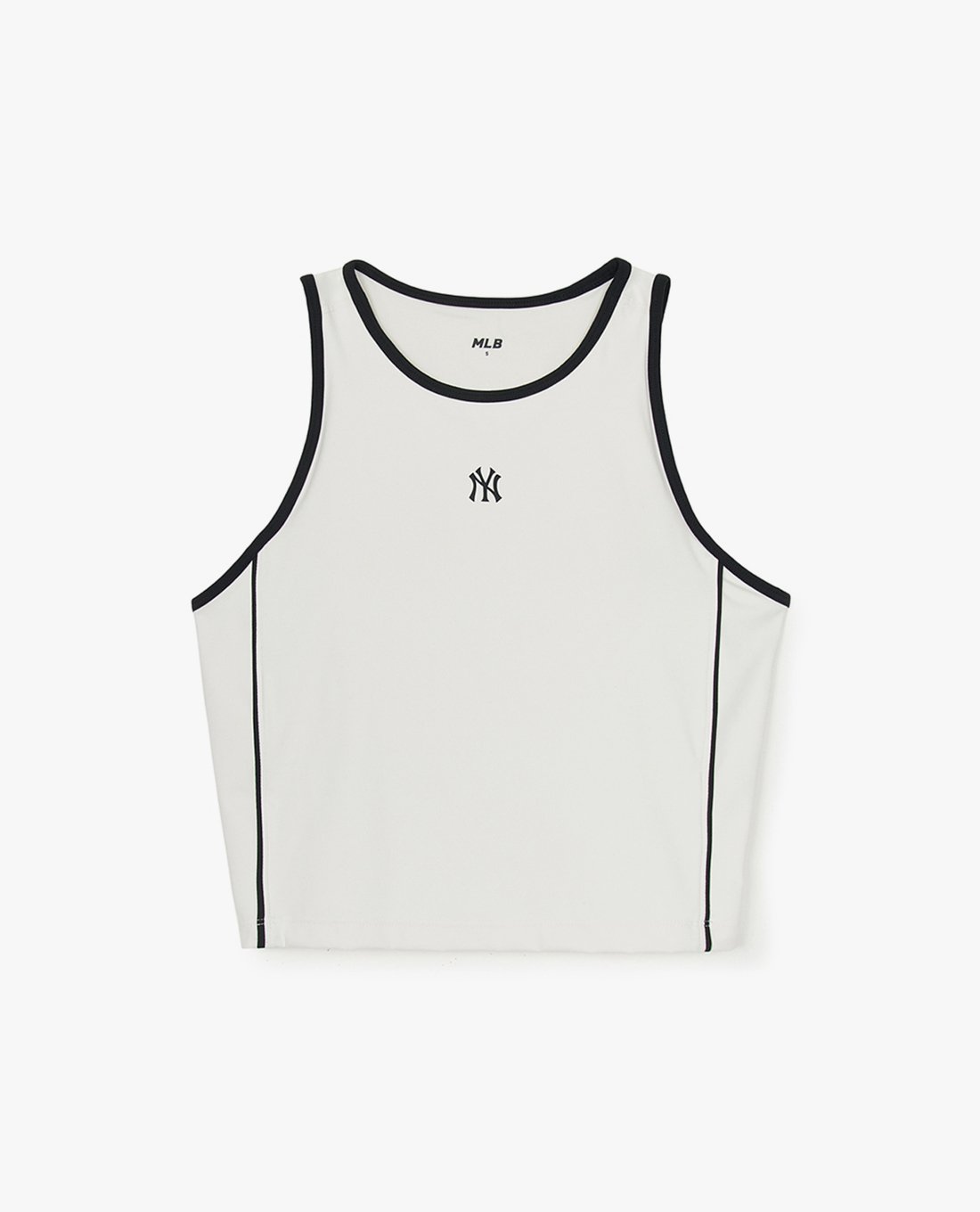 MLB - Áo ba lỗ nữ phom croptop Basic Small Logo