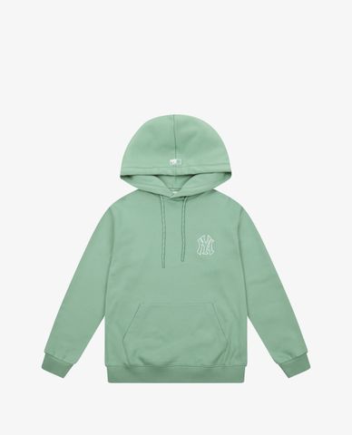  MLB - Áo hoodie tay dài phối mũ thời trang Mega Logo 