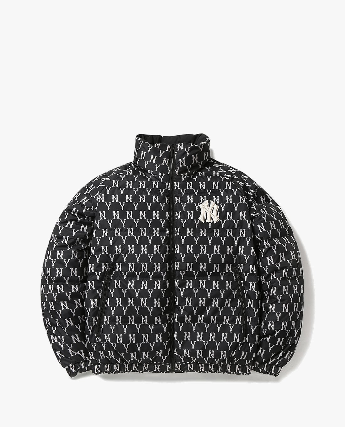 MLB - Áo khoác phao cổ trụ Monogram Reversible