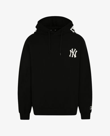  MLB - Áo hoodie tay dài phối mũ trùm New York Yankees 