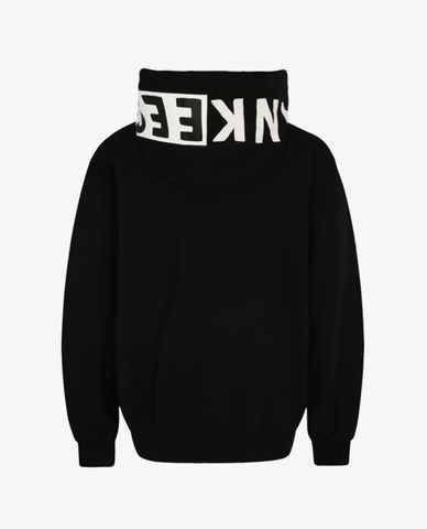  MLB - Áo hoodie tay dài phối mũ trùm New York Yankees 