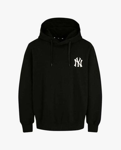  MLB - Áo hoodie tay dài phối mũ trùm Logo 