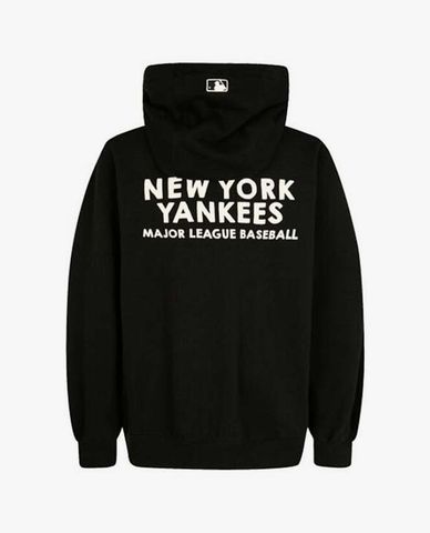  MLB - Áo hoodie tay dài phối mũ trùm Logo 