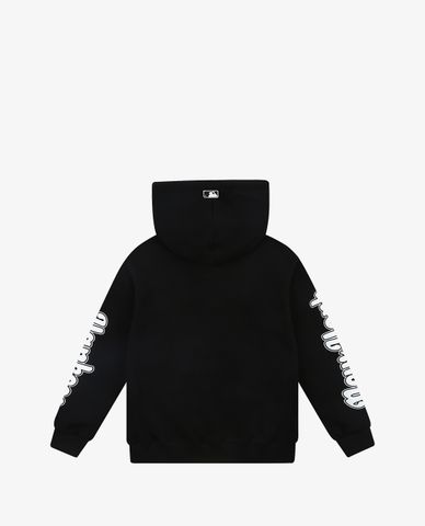  MLB - Áo hoodie tay dài phối mũ trùm in logo thời trang 