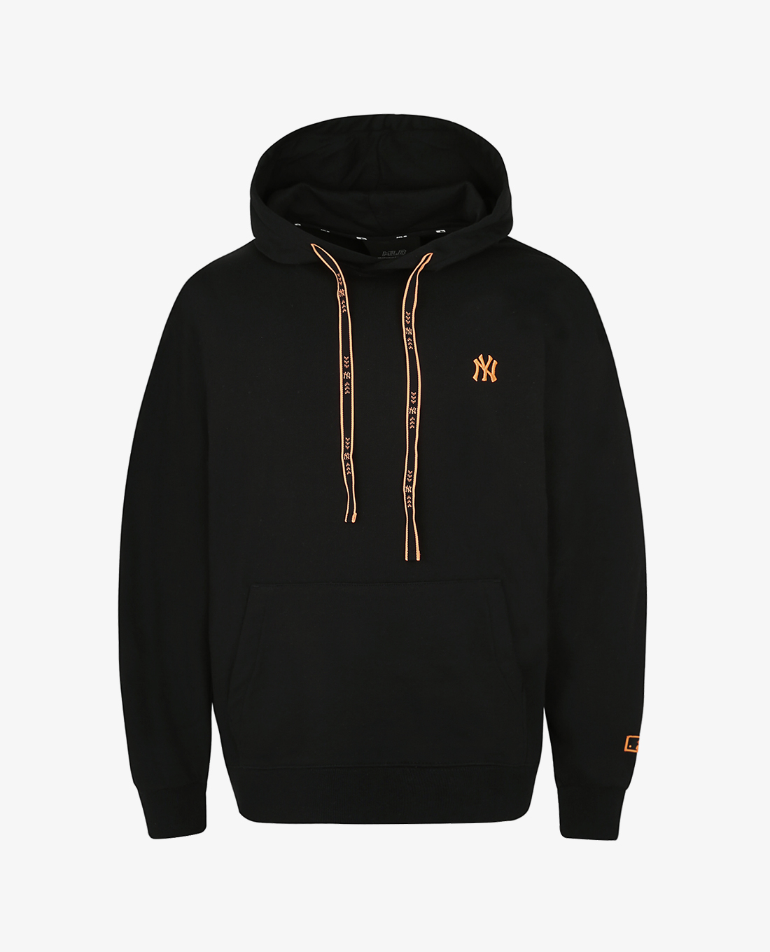 MLB - Áo hoodie tay dài phối mũ trùm Symbol String