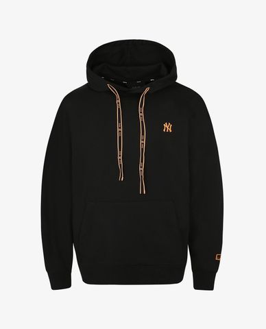  MLB - Áo hoodie tay dài phối mũ trùm Symbol String 