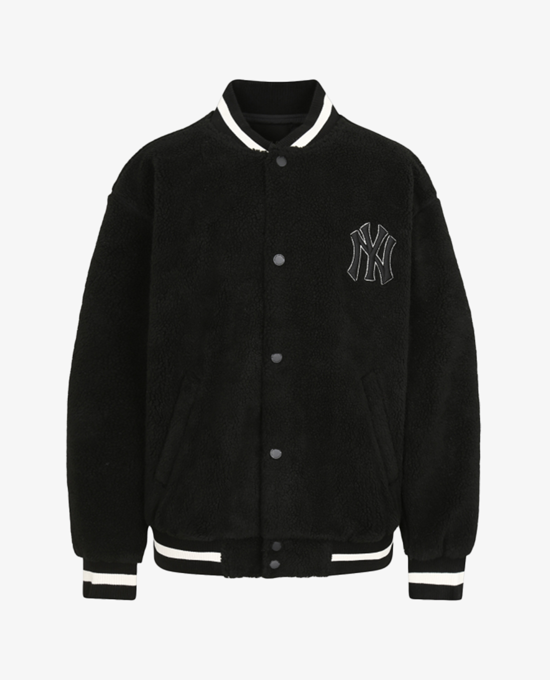 MLB - Áo khoác bóng chày New York Yankees Sheep Boa Solid