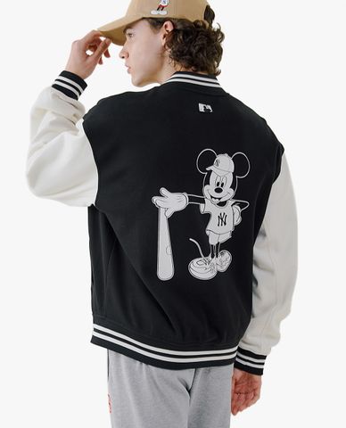  MLB - Áo khoác bóng chày MLB x Disney Mickey Mouse 