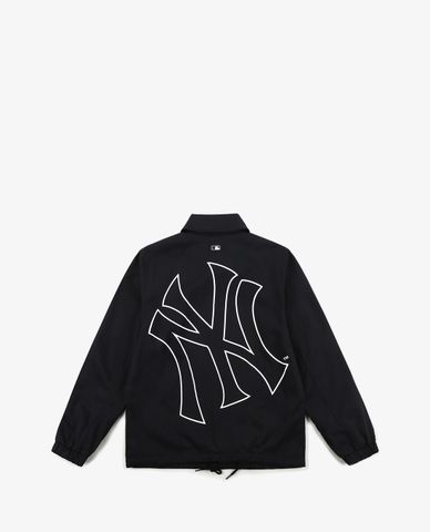  MLB - Áo khoác kiểu cổ bẻ tay dài Basic Coach 