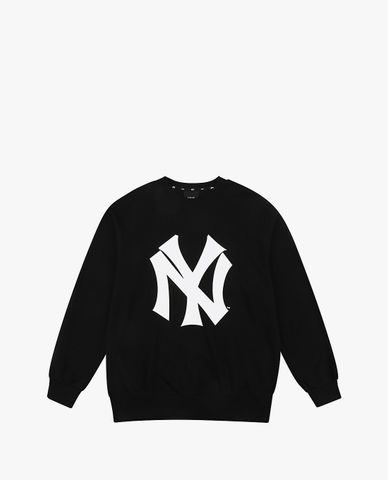  MLB - Áo sweatshirt tay dài cổ tròn phối logo 