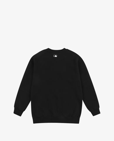 MLB - Áo sweatshirt tay dài cổ tròn Raised Half High Neck Long Over Fit 