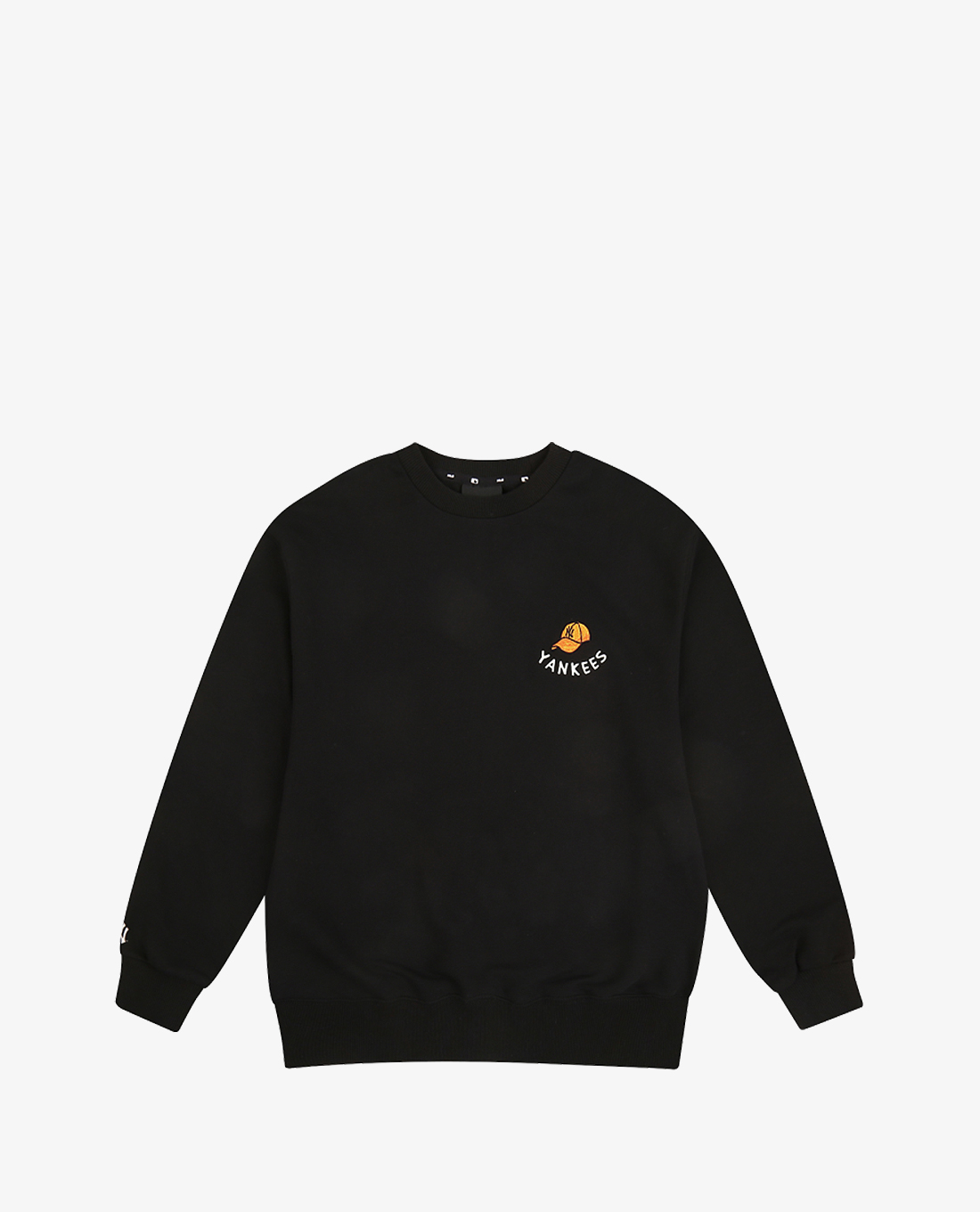 MLB - Áo sweatshirt tay dài cổ tròn Yankees Ball Cap Embroidery