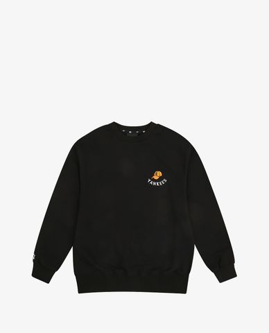  MLB - Áo sweatshirt tay dài cổ tròn Yankees Ball Cap Embroidery 
