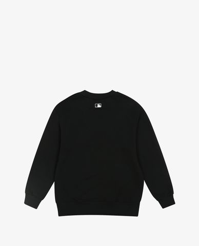  MLB - Áo sweatshirt phom suông tay dài Check Front Logo 