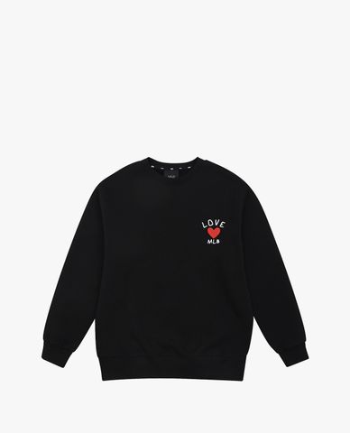  MLB - Áo sweatshirt tay dài cổ tròn MLB Heart 