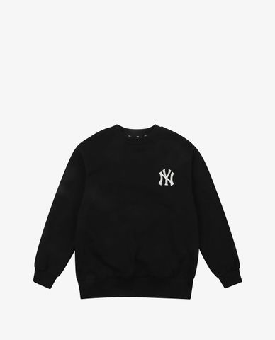  MLB - Áo sweatshirt tay dài cổ tròn Heart Love Overfit 