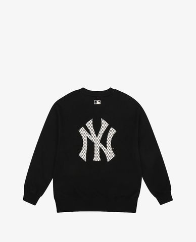  MLB - Áo sweatshirt tay dài cổ tròn Monogram 
