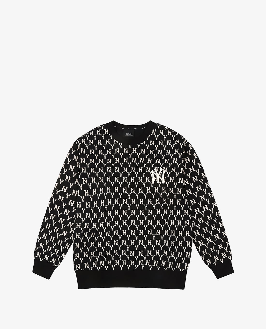 MLB - Áo sweatshirt tay dài cổ tròn Full Side Monogram Overfit