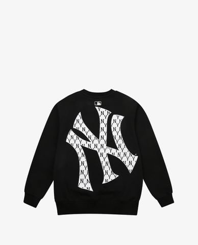  MLB - Áo sweatshirt tay dài cổ tròn Monogram Bag Big Logo Overfit 