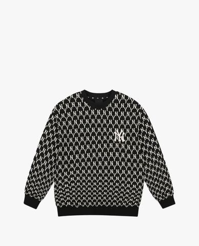  MLB - Áo sweatshirt họa tiết Monogram 