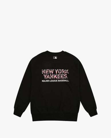  MLB - Áo sweatshirt tay dài cổ tròn New York Yankees 