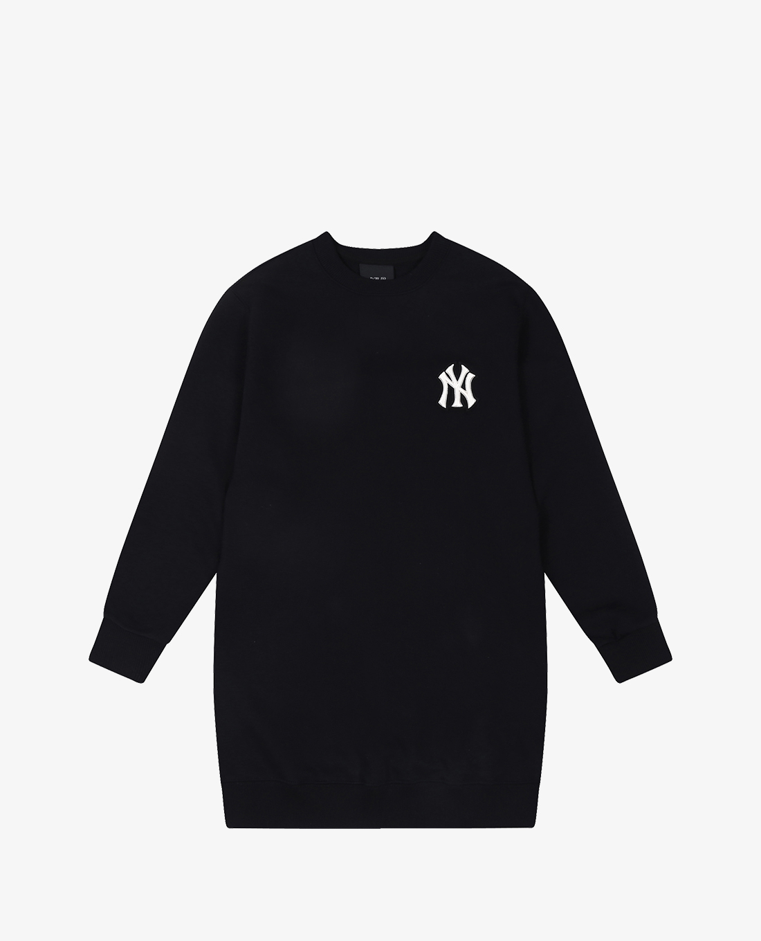 MLB - Đầm mini sweatshirt phom suông tay dài Logo Overfit