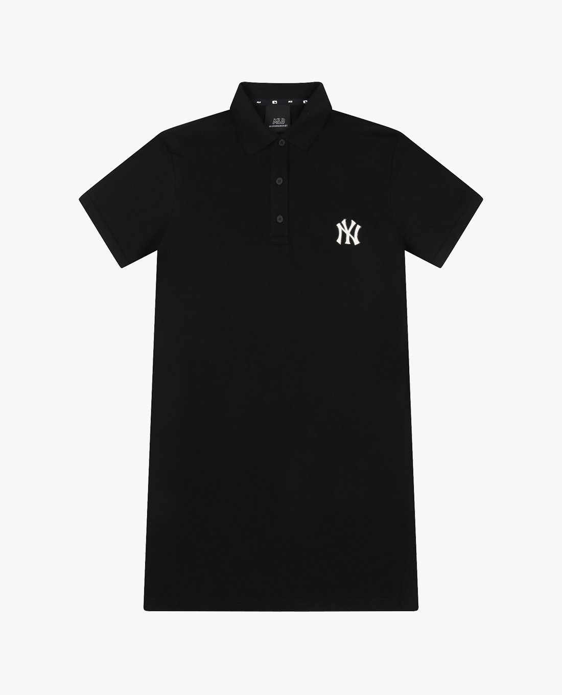MLB - Đầm midi cổ bẻ tay ngắn Collar Slim Fit
