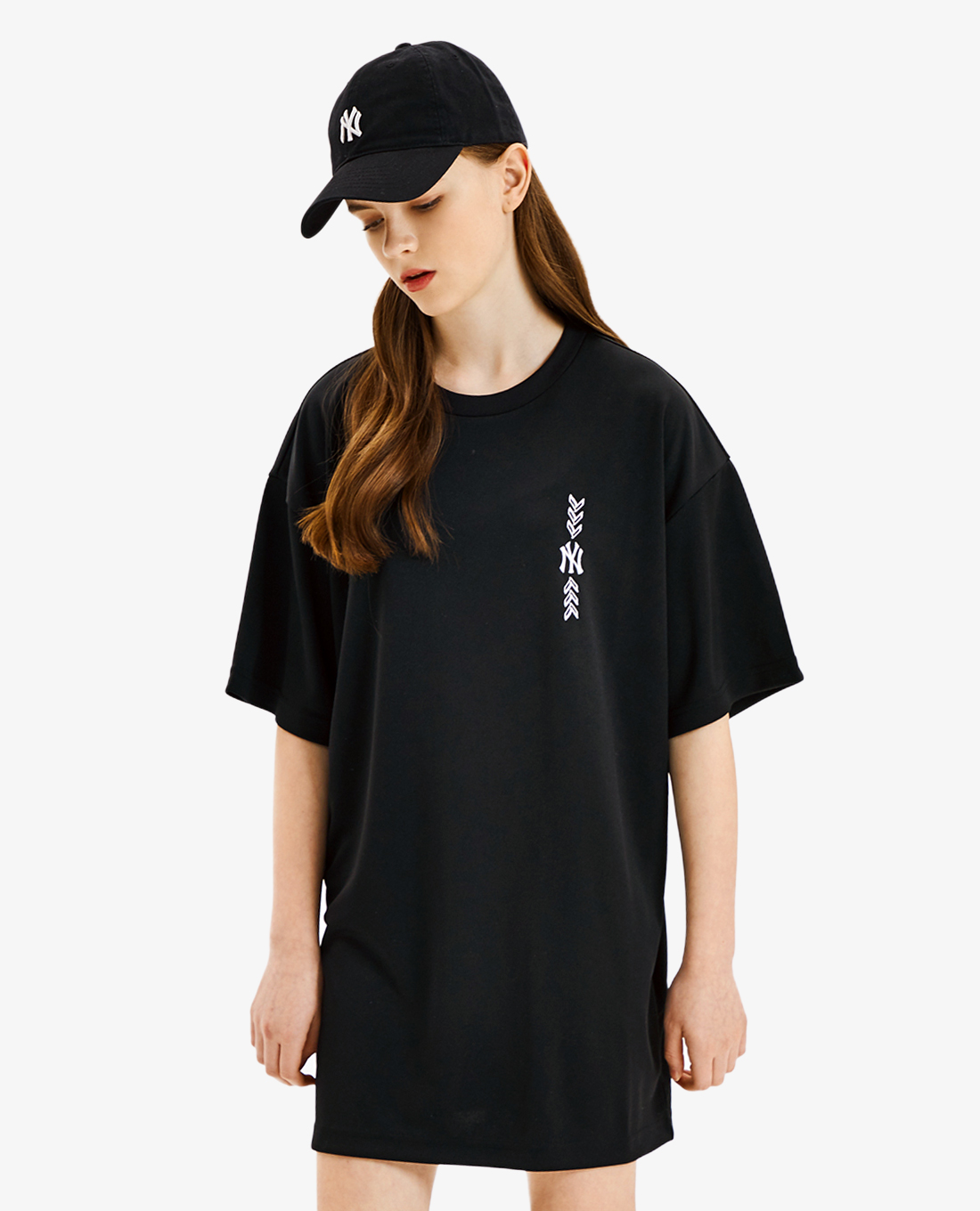 MLB - Đầm mini phom suông Symbol Motif
