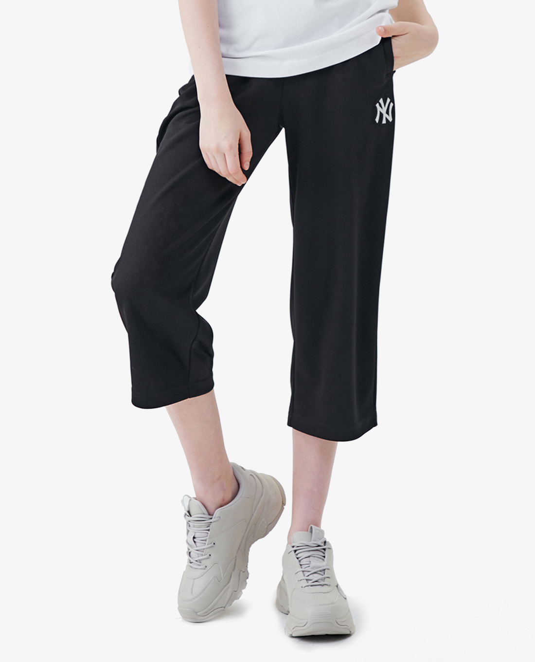 MLB - Quần lửng nữ rút dây Wide Fit Ankle