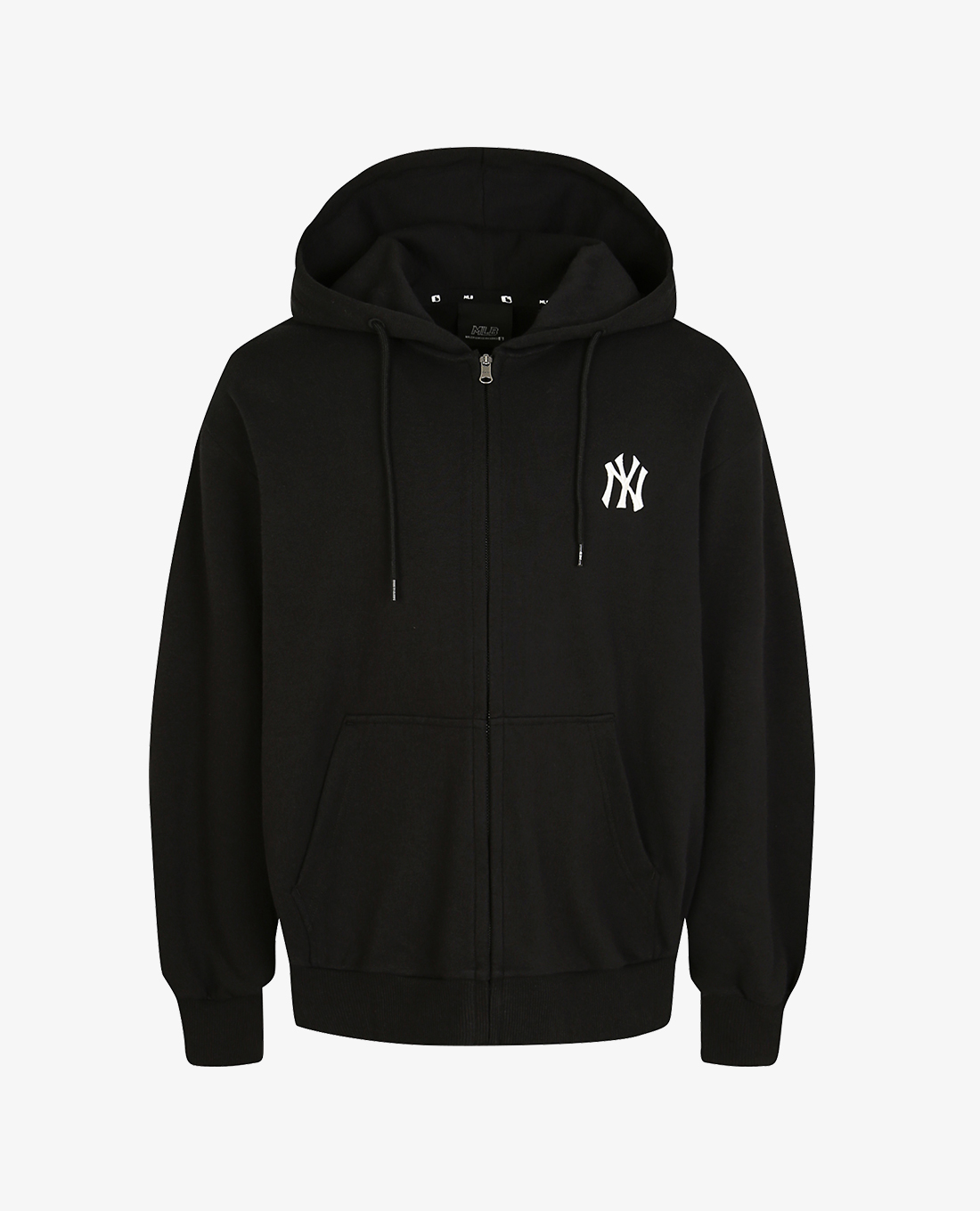 MLB - Áo hoodie phối zip có mũ Big Logo