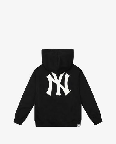  MLB - Áo hoodie tay dài phối zip Big Logo Training 